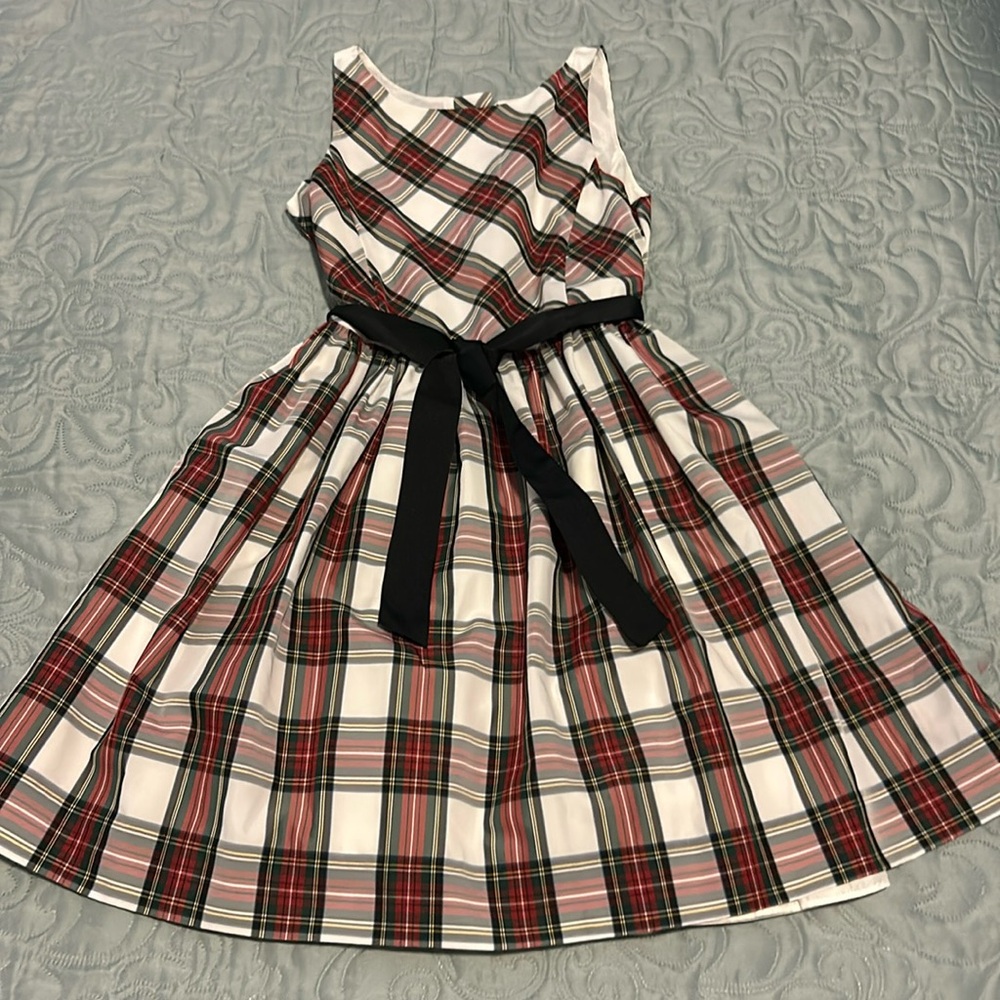 Polo Ralph Lauren girls holiday plaid dress